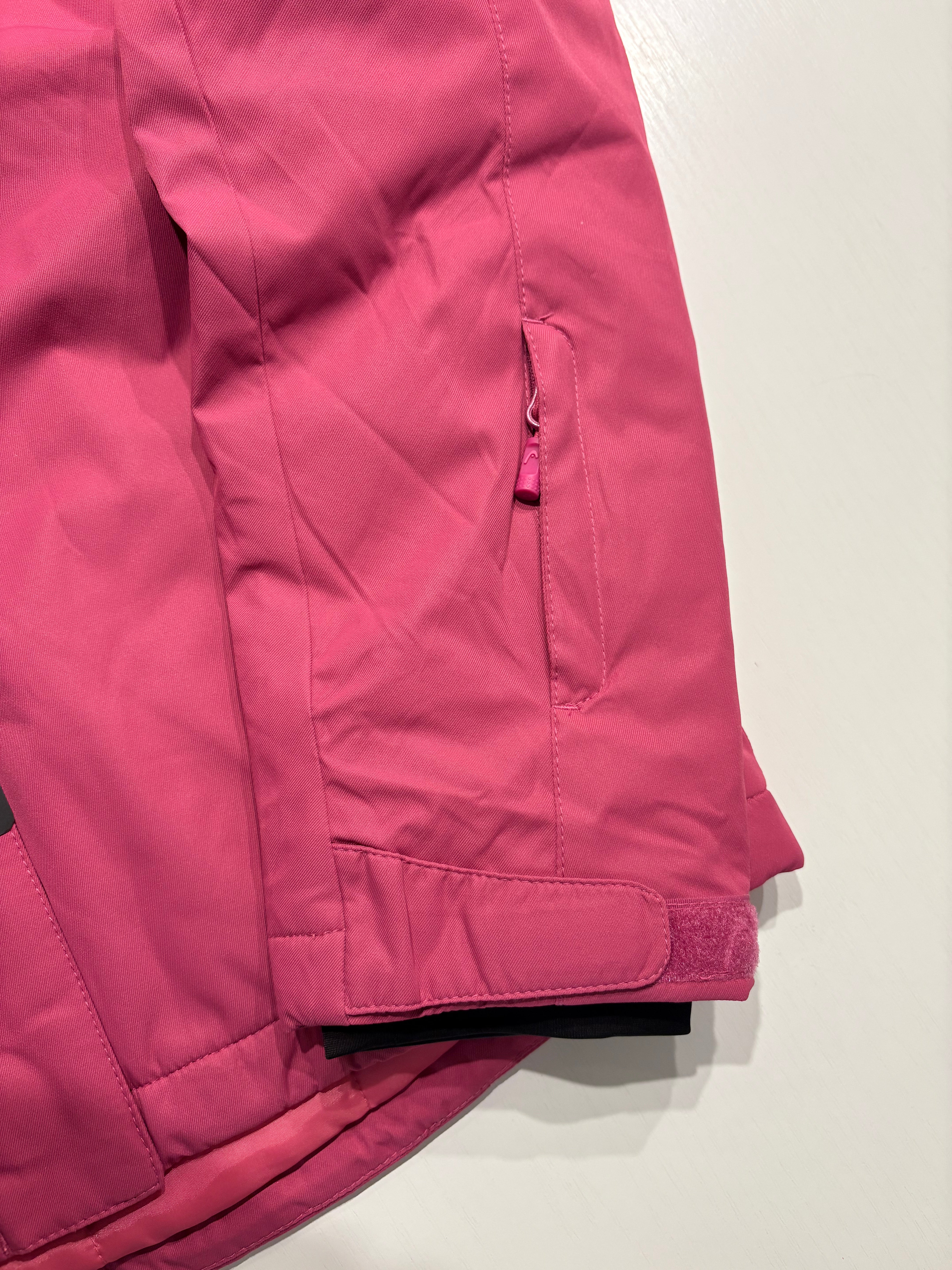 HEAD hooded B fuchsia ski jacket JKSK975 B size S M HEAD hooded B fuchsia ski jacket JKSK975 B size S M
